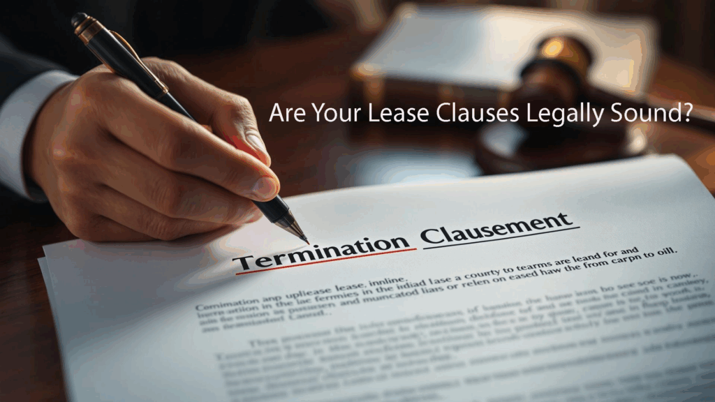 Are Your Lease Clauses Legally Sound